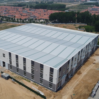 বড় মহল কর্মশালার জন্য ইস্পাত ফ্রেম prefabricated ভবন