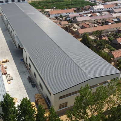 Prefabricated Steel Workshop Q235B Q355B Rock wool ৫০ বছর