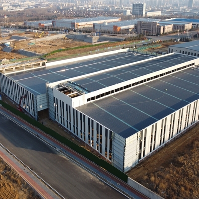 Prefabricated Steel Frame Workshop Q235B Q355B 50 বছর জীবন