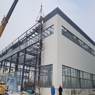 অ্যান্টি-রস্ট ফ্লোরোকার্বন লেপ সহ প্রিফ্যাব্রিকেটেড স্টিল স্ট্রাকচার কর্মশালা