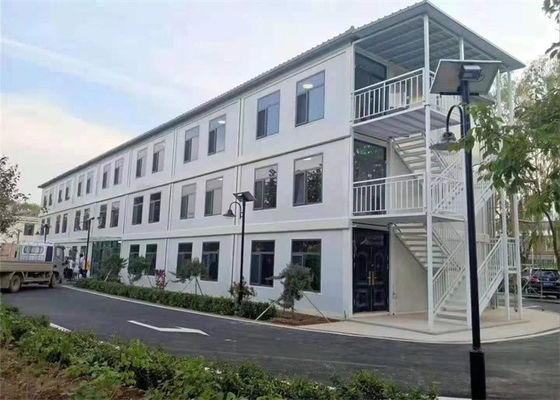 গ্লাস উল প্যানেল সহ গ্যালভানাইজড হালকা কাঠামো প্রিফ্যাব কন্টেইনার হোম