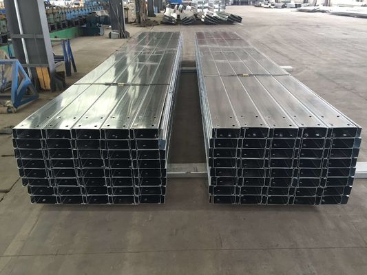 ইস্পাত কাঠামোর ছাদ এবং দেয়ালের জন্য গ্যালভানাইজড সি/জেড পার্লিন