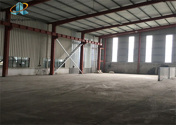 Q355B প্রিফ্যাব্রিকেটেড ইস্পাত কাঠামো গুদাম ইস্পাত কাঠামো