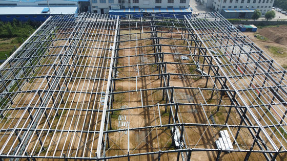 4000m2 প্রিফ্যাব্রিকেটেড ইস্পাত কাঠামো গুদাম H বিভাগ ইস্পাত