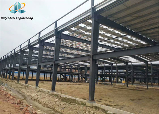 গ্যালভানাইজড/পেইন্ট ইন্ডাস্ট্রিয়াল প্রিফ্যাব/প্রিফ্যাব্রিকেশন গ্যালভানাইজড স্টিল স্ট্রাকচার বিল্ডিং মডুলার ওয়ার্কশপ