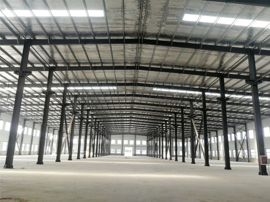 ইস্পাত কাঠামো বাণিজ্যিক ইস্পাত শ্যাড / ধাতব বিল্ডিং / ইস্পাত কাঠামো গুদাম