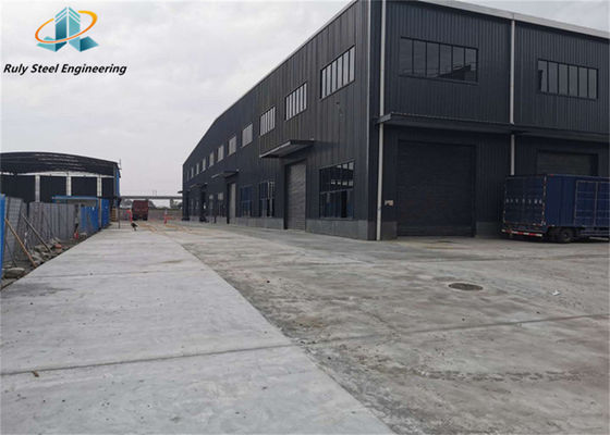 Q355B প্রিফ্যাব্রিকেটেড ইস্পাত কাঠামো বিল্ডিং দ্রুত সমাবেশ গুদাম জন্য সঞ্চয়