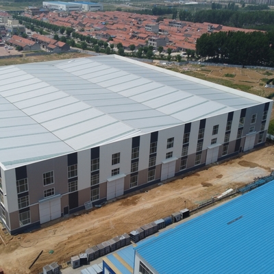 বড় মহল কর্মশালার জন্য ইস্পাত ফ্রেম prefabricated ভবন
