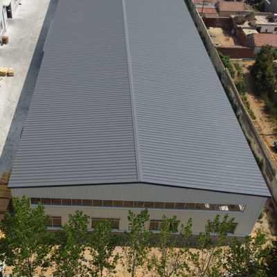 Prefabricated Steel Workshop Q235B Q355B Rock wool ৫০ বছর