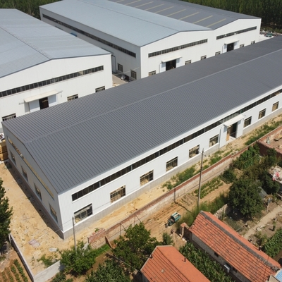 Prefabricated Steel Workshop Q235B Q355B Rock wool ৫০ বছর