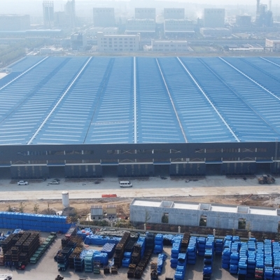 লজিস্টিকের জন্য 15000m2 প্রিফ্যাব্রিকেটেড স্টিল স্ট্রাকচার গুদাম