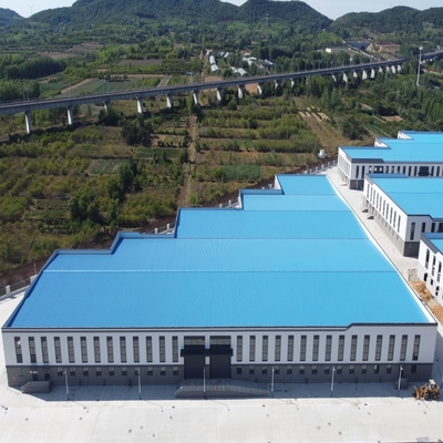 H-Section Beams এবং Sandwich Panels সহ প্রিফ্যাব স্টিল স্ট্রাকচার বিল্ডিং