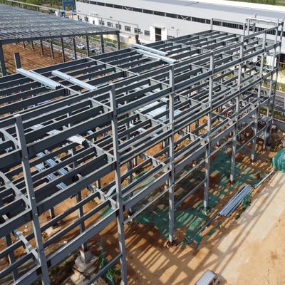 Prefabricated Steel Structure Multi-Stoery Workshop and Office Building