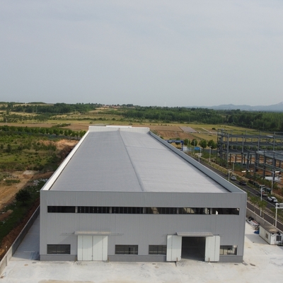 Prefabricated Steel Frame Workshop Q235B Q355B 50 বছর জীবন