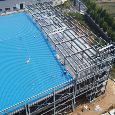 H-সেকশন বীমযুক্ত প্রিফ্যাব ইস্পাত কাঠামো ওয়ার্কশপ, যা ৫০ বছরের জন্য স্থায়ী