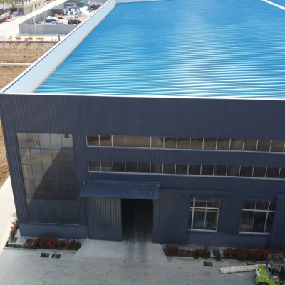 Prefabricated Steel Structure Workshop Q235B Q355B ৫০ বছরের জীবনকাল