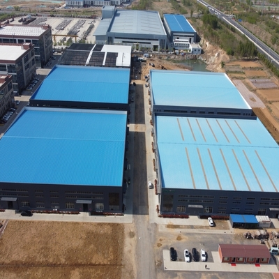 Prefabricated Steel Structure Warehouse Workshop কাস্টমাইজযোগ্য Q355