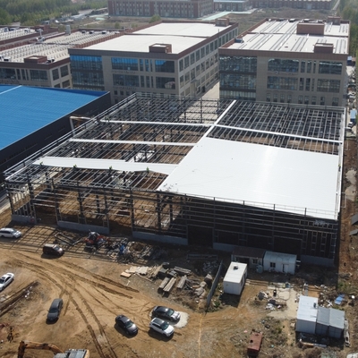 H-Section Frame Q235B Q355B সহ প্রিফ্যাব স্টিলের গুদাম