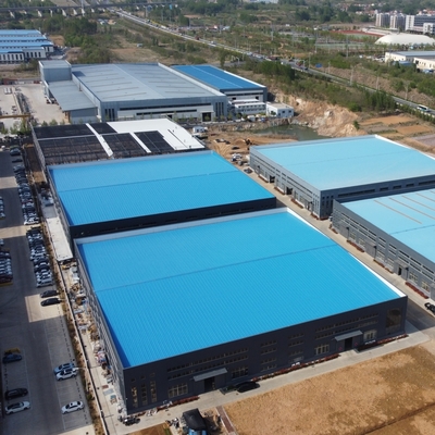 প্রিফ্যাব ইস্পাত কাঠামো বিল্ডিং Q235B Q355B ASTM A36 সার্টিফাইড