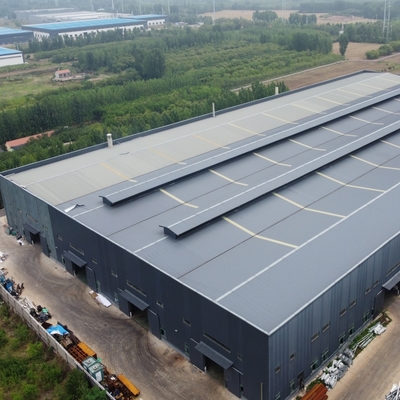 Prefabricated Steel Frame Workshop Q235B Q355B 50 বছর জীবন