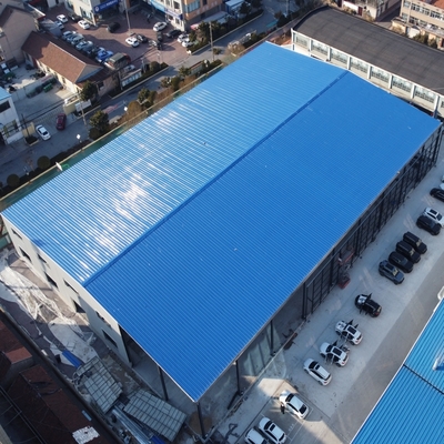 60x30x7.5m প্রিফেব্রিকেটেড স্টিল গুদামঘর ASTM A36 Q235B