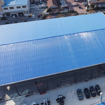 60x30x7.5m প্রিফেব্রিকেটেড স্টিল গুদামঘর ASTM A36 Q235B