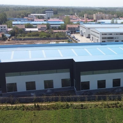 H-সেকশন বিম সহ Q235B Q355B স্টিল স্ট্রাকচার গুদাম ঘর