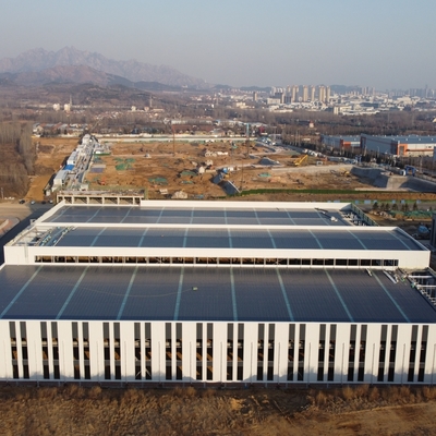 Prefabricated Steel Frame Workshop Q235B Q355B 50 বছর জীবন