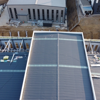 বড় মহল কর্মশালার জন্য ইস্পাত ফ্রেম prefabricated ভবন