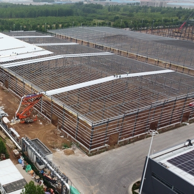 প্রিফ্যাব ইস্পাত কাঠামো বিল্ডিং Q235B Q355B ASTM A36 সার্টিফাইড