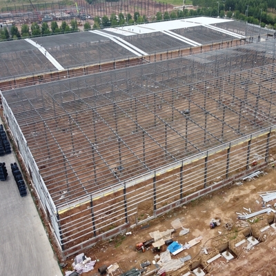 ASTM স্ট্যান্ডার্ড প্রিফেব্রিকেটেড ইস্পাত কাঠামো এইচ-সেকশন বিম নির্মাণ কাজের জন্য