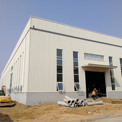 H-Section Beams Q235B Q355B সহ প্রিফ্যাব স্টিল স্ট্রাকচার কর্মশালা