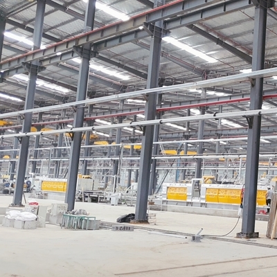 প্রিফ্যাব লাইট স্টিল স্ট্রাকচার গুদামঘর Q235B Q355B ASTM A36