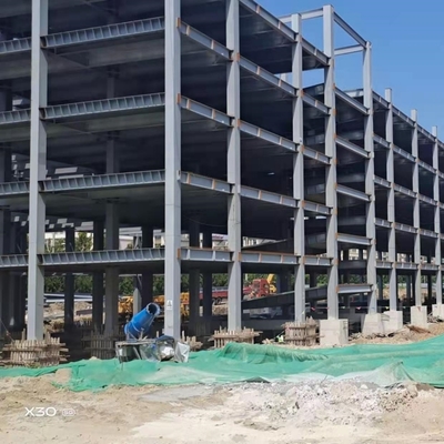 ইন্ডাস্ট্রিয়াল প্লান্টের জন্য প্রিফ্যাব্রিকেটেড ভারী ইস্পাত কাঠামো নির্মাণ