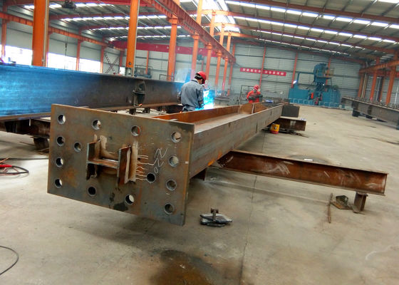 প্রিফ্যাব স্ট্রাকচারাল স্টিল বিম Q235B Q355B ASTM A36 H বিম