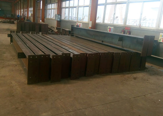 প্রিফ্যাব স্ট্রাকচারাল স্টিল বিম Q235B Q355B ASTM A36 H বিম