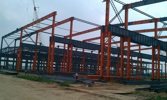 প্রাক ইঞ্জিনিয়ারিং ইস্পাত কাঠামো কর্মশালা কারখানা হালকা ওজন উচ্চ মানের