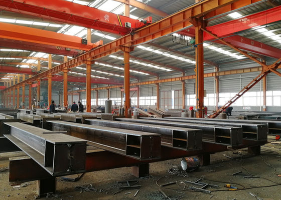 এইচ আকৃতির ইস্পাত বিম Q235B Q355B ASTM A36 স্ট্রাকচারাল স্টিল ফ্যাব্রিকেশন