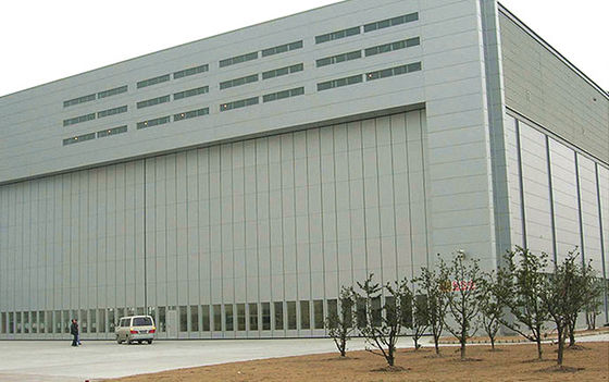 Q235B Q355B ASTM A36 ইস্পাত সহ ইস্পাত কাঠামো বিমান হ্যাঙ্গার
