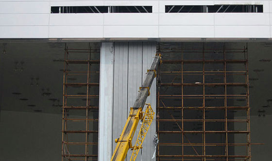 Q235B Q355B ASTM A36 ইস্পাত সহ ইস্পাত কাঠামো বিমান হ্যাঙ্গার