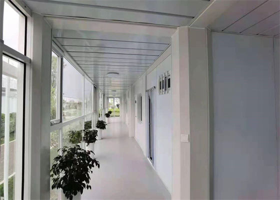 গ্লাস উল প্যানেল সহ গ্যালভানাইজড হালকা কাঠামো প্রিফ্যাব কন্টেইনার হোম