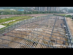 লজিস্টিক গুদাম পিইবি ইস্পাত ভবন / প্রাক ইঞ্জিনিয়ারিং বিল্ডিং কাঠামো